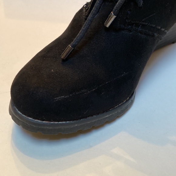SO Black Wedge Booties - Picture 10 of 11